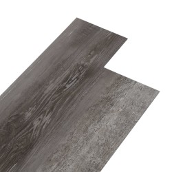 vidaXL Lamas para suelo de PVC autoadhesivas madera a rayas 5,02m² 2mm