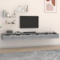 vidaXL Armarios de pared 2 uds contrachapada gris sonoma 102x30x20 cm vidaXL Armarios de pared 2 uds contrachapada gris sonoma 102x30x20 cm