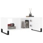 vidaXL Mesa de centro madera contrachapada blanco 102x50x40 cm