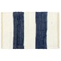 vidaXL Manteles individuales 6 uds Chindi a rayas azul blanco 30x45 cm vidaXL Manteles individuales 6 uds Chindi a rayas azul blanco 30x45 cm