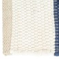 vidaXL Manteles individuales 6 uds Chindi a rayas azul blanco 30x45 cm vidaXL Manteles individuales 6 uds Chindi a rayas azul blanco 30x45 cm