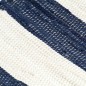 vidaXL Manteles individuales 6 uds Chindi a rayas azul blanco 30x45 cm vidaXL Manteles individuales 6 uds Chindi a rayas azul blanco 30x45 cm