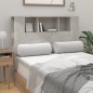 vidaXL Mueble cabecero gris hormigón 120x18,5x102,5 cm vidaXL Mueble cabecero gris hormigón 120x18,5x102,5 cm