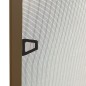 vidaXL Mosquitera para ventanas marrón 100x120 cm