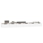 vidaXL Armarios de pared 2 uds madera contrachapada blanco 102x30x20cm vidaXL Armarios de pared 2 uds madera contrachapada blanco 102x30x20cm