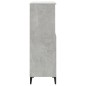 vidaXL Aparador alto madera contrachapada gris hormigón 60x36x110 cm vidaXL Aparador alto madera contrachapada gris hormigón 60x36x110 cm