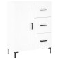 vidaXL Aparador de madera de ingeniería blanco 69,5x34x90 cm vidaXL Aparador de madera de ingeniería blanco 69,5x34x90 cm