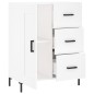 vidaXL Aparador de madera de ingeniería blanco 69,5x34x90 cm vidaXL Aparador de madera de ingeniería blanco 69,5x34x90 cm