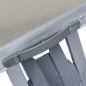 vidaXL Mesa de camping plegable con 4 asientos acero aluminio vidaXL Mesa de camping plegable con 4 asientos acero aluminio