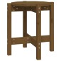 vidaXL Mesa de centro de madera maciza de pino marrón miel Ø42,5x45 cm vidaXL Mesa de centro de madera maciza de pino marrón miel Ø42,5x45 cm