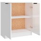 vidaXL Aparadores 3 uds madera contrachapada blanco brillo vidaXL Aparadores 3 uds madera contrachapada blanco brillo
