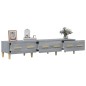 vidaXL Mueble para TV madera contrachapada gris Sonoma 150x34,5x30 cm vidaXL Mueble para TV madera contrachapada gris Sonoma 150x34,5x30 cm