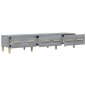 vidaXL Mueble para TV madera contrachapada gris Sonoma 150x34,5x30 cm vidaXL Mueble para TV madera contrachapada gris Sonoma 150x34,5x30 cm