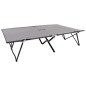 vidaXL Tumbona plegable para 2 personas acero gris vidaXL Tumbona plegable para 2 personas acero gris
