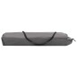 vidaXL Tumbona plegable para 2 personas acero gris vidaXL Tumbona plegable para 2 personas acero gris