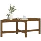 vidaXL Mesa de centro madera maciza de pino marrón miel 118x63x45 cm vidaXL Mesa de centro madera maciza de pino marrón miel 118x63x45 cm