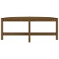 vidaXL Mesa de centro madera maciza de pino marrón miel 118x63x45 cm vidaXL Mesa de centro madera maciza de pino marrón miel 118x63x45 cm