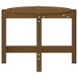 vidaXL Mesa de centro madera maciza de pino marrón miel 118x63x45 cm vidaXL Mesa de centro madera maciza de pino marrón miel 118x63x45 cm