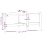 vidaXL Mesa de centro madera maciza de pino marrón miel 118x63x45 cm vidaXL Mesa de centro madera maciza de pino marrón miel 118x63x45 cm