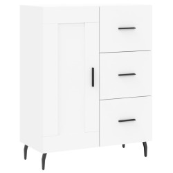 vidaXL Aparador de madera de ingeniería blanco 69,5x34x90 cm