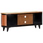 vidaXL Mueble para TV madera maciza reciclada 120x30x45 cm