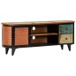 vidaXL Mueble para TV madera maciza reciclada 120x30x45 cm