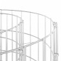 vidaXL Compostador de jardín acero galvanizado Ø100x100 cm vidaXL Compostador de jardín acero galvanizado Ø100x100 cm