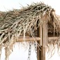 vidaXL Banco columpio de 2 plazas con hojas de palmera y bambú 202 cm vidaXL Banco columpio de 2 plazas con hojas de palmera y bambú 202 cm