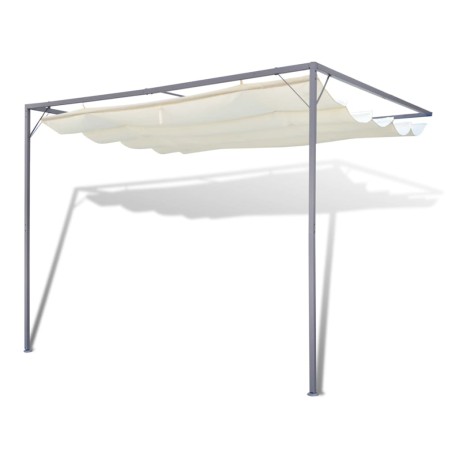 40787 vidaXL Toldo de jardín cenador de pared 