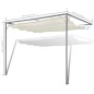 40787 vidaXL Toldo de jardín cenador de pared 40787 vidaXL Toldo de jardín cenador de pared