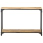 vidaXL Mesa consola de madera maciza de mango 110x30x75 cm vidaXL Mesa consola de madera maciza de mango 110x30x75 cm
