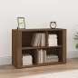 vidaXL Aparador de madera contrachapada marrón roble 80x30x54 cm vidaXL Aparador de madera contrachapada marrón roble 80x30x54 cm