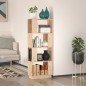 vidaXL Estantería/divisor de espacios madera maciza pino 51x25x132 cm vidaXL Estantería/divisor de espacios madera maciza pino 51x25x132 cm