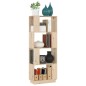 vidaXL Estantería/divisor de espacios madera maciza pino 51x25x132 cm vidaXL Estantería/divisor de espacios madera maciza pino 51x25x132 cm