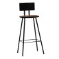 vidaXL Taburetes de cocina 2 unidades madera maciza reciclada vidaXL Taburetes de cocina 2 unidades madera maciza reciclada