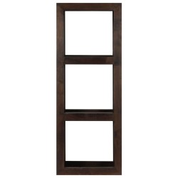 vidaXL Estantería de madera maciza de acacia 40x30x110 cm