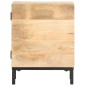 vidaXL Mesita de noche de madera maciza de mango 40x30x51 cm vidaXL Mesita de noche de madera maciza de mango 40x30x51 cm