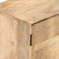 vidaXL Mesita de noche de madera maciza de mango 40x30x51 cm vidaXL Mesita de noche de madera maciza de mango 40x30x51 cm
