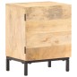 vidaXL Mesita de noche de madera maciza de mango 40x30x51 cm vidaXL Mesita de noche de madera maciza de mango 40x30x51 cm