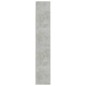 vidaXL Estantería de 4 niveles contrachapada gris hormigón 60x24x142cm vidaXL Estantería de 4 niveles contrachapada gris hormigón 60x24x142cm
