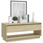 vidaXL Mueble para TV madera contrachapada roble Sonoma 102x41x44 cm