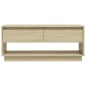 vidaXL Mueble para TV madera contrachapada roble Sonoma 102x41x44 cm