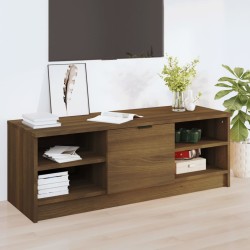 vidaXL Mueble de TV madera contrachapada roble marrón 102x35,5x36,5 cm