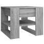 vidaXL Mesa de centro madera contrachapada gris Sonoma 55,5x55x45 cm vidaXL Mesa de centro madera contrachapada gris Sonoma 55,5x55x45 cm