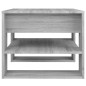 vidaXL Mesa de centro madera contrachapada gris Sonoma 55,5x55x45 cm vidaXL Mesa de centro madera contrachapada gris Sonoma 55,5x55x45 cm