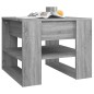 vidaXL Mesa de centro madera contrachapada gris Sonoma 55,5x55x45 cm vidaXL Mesa de centro madera contrachapada gris Sonoma 55,5x55x45 cm