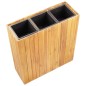 vidaXL Arriate con 3 maceteros madera maciza de acacia