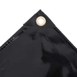 vidaXL Lona 650 g/m² 2x3 m negro