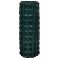 vidaXL Set de euro valla acero verde 25x1 m vidaXL Set de euro valla acero verde 25x1 m