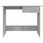 vidaXL Escritorio de aglomerado gris hormigón 100x50x76 cm vidaXL Escritorio de aglomerado gris hormigón 100x50x76 cm